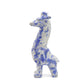 5.5" Natural Lapis Lazuli Giraffe Crystal Animal Statues Quartz Healing Decor Reiki
