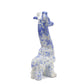 5.5" Natural Lapis Lazuli Giraffe Crystal Animal Statues Quartz Healing Decor Reiki