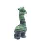 6" Natural Rubyzoisite Giraffe Crystal Animal Statues Quartz Healing Decor Reiki