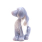 4" Hand Carved Druzy Agate Dog Figurine Crystal Puppy Carving Healing