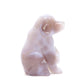 4" Hand Carved Druzy Agate Dog Figurine Crystal Puppy Carving Healing