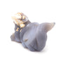 5" Hand Carved Flower Agate Dog Statue Crystal Puppy Carving Healing