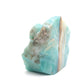 3.5" Natural Amazonite Butterfly Caribbean Calcite Figurine Crystal Healing Quartz