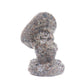 5" Natural Yooperlite Stone Owl with Mushroom Figurine Crystal Healing Decorate Gift