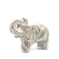 3.5" Carved Pyrite Elephant Figurine Crystal Healing Decorate Gift