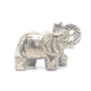 3.5" Carved Pyrite Elephant Figurine Crystal Healing Decorate Gift