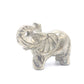 3.5" Carved Pyrite Elephant Figurine Crystal Healing Decorate Gift