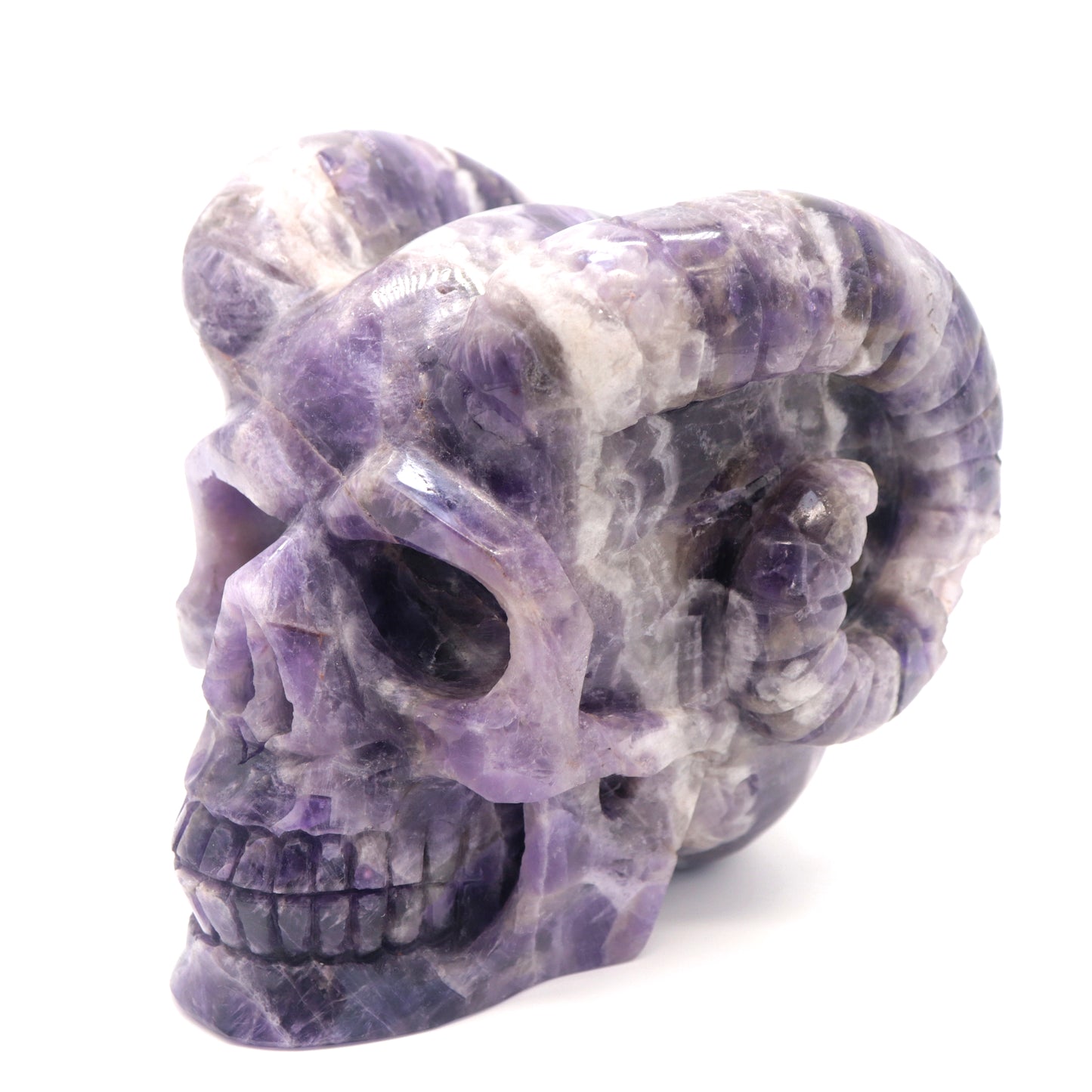 Crystal Horned Skull