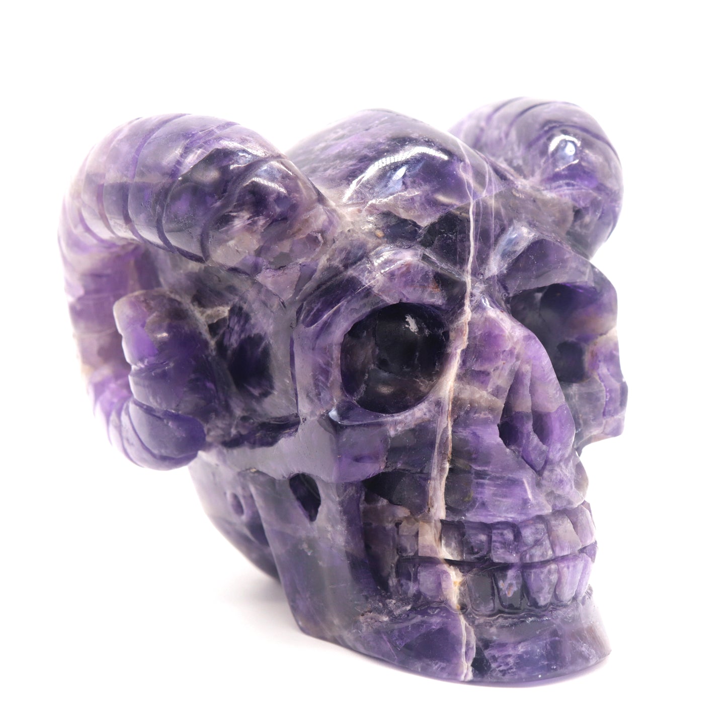 Crystal Horned Skull