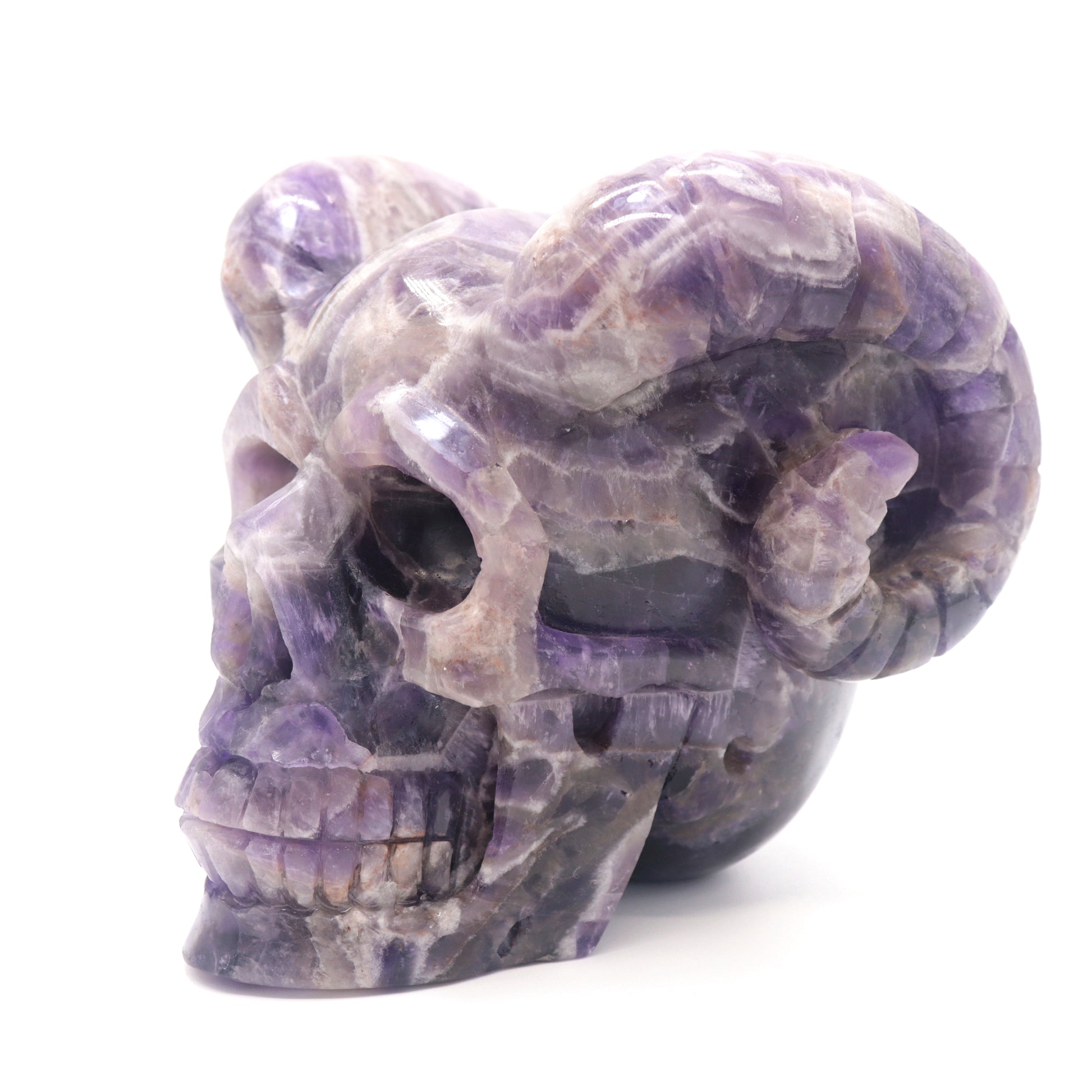 Crystal Horned Skull