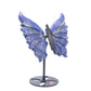 Natural Lapis Lazuli Crystal Butterfly wings Quartz Healing + stand 1pc