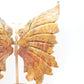 Natural Crazy Lace Agate Crystal Butterfly wings Quartz Healing + stand 1pc