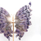 Natural Dream Amethyst Crystal Butterfly wings Quartz Healing + stand 1pc