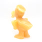 4.5" Natural Yellow calcite Donald Duck Statue Crystal Duck Carving Reiki Gift