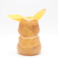 4.8" Yellow Calcite Crystal Pokemon Pikachu Statue Gift Decor