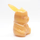 4.8" Yellow Calcite Crystal Pokemon Pikachu Statue Gift Decor